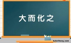 大而化之的近反义词是什么 大而化小是什么意思