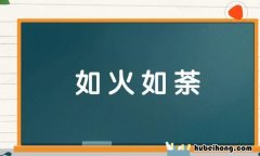 如火如荼怎么造句 用如火如荼写一句话二年级