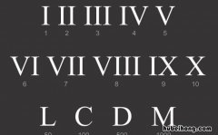 希腊数字和罗马数字的区别是什么 希腊罗马数字的不同写法