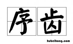 序齿出处在哪 序齿的意思解释