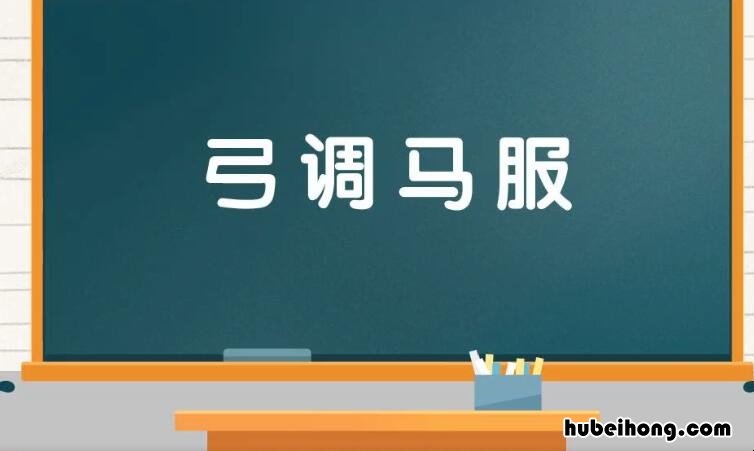 弓调马服是什么意思 弓马衣服选择