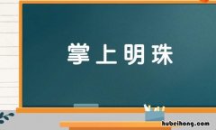 掌上明珠怎么造句 掌上明珠的用法