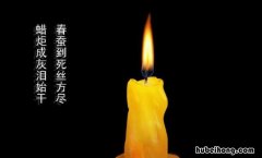 春蚕到死丝方尽蜡炬成灰泪始干的意思是什么 春蚕到死丝方尽蜡炬成灰泪始干这首诗的名字是