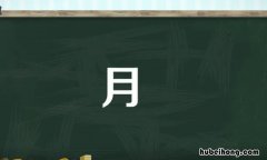 月字旁的字有哪些 月字旁和肉有关的字