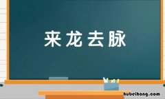 来龙去脉的近义词是什么 来龙去脉的近义词是什么