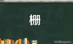 栅字怎么组词 栅ce组词
