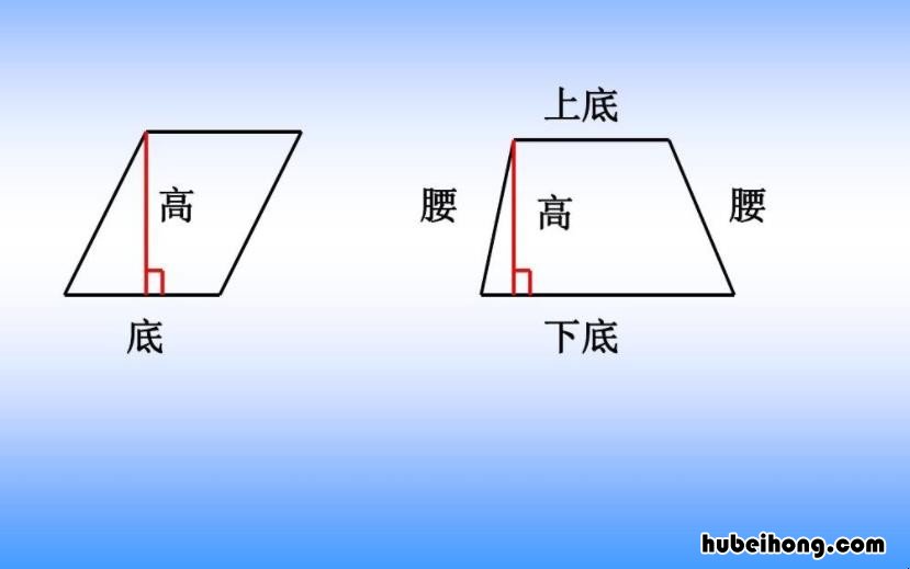 梯形的特点有哪些 梯形的主要特点是哪些