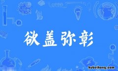欲盖弥彰怎么造句 用欲盖弥彰写一句话