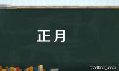 正月是什么意思 正月庚子日是重丧日吗