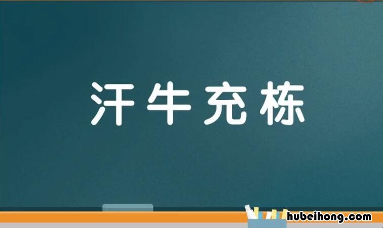 汗牛充栋怎么造句 汗牛充栋怎么造句