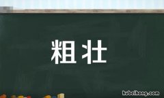 粗壮的反义词是什么 离开的反义词是什么三年级