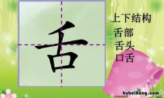 舌字旁的字有哪些 舌字旁的字20个字