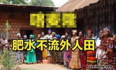 肥水不流外人田是什么意思 肥水不流外人田是什么意思呢