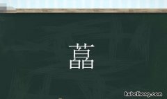 草字头三个白是什么字 蒟蒻的读音