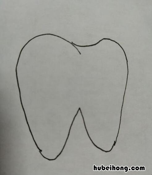 牙齿简笔画怎么画 牙齿简笔画大全可爱
