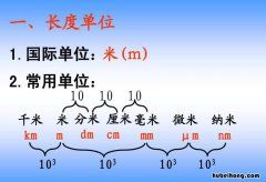 长度单位换算公式是什么 长度单位的换算公式是什么