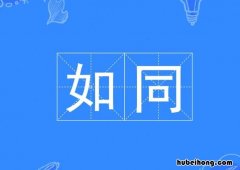 用如同怎么造句 用如同造句短一点10字