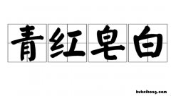 青红皂白的意思是什么 青红皂白指的是什么意思