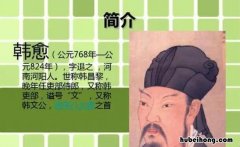韩愈的诗有哪些 小学学过的韩愈写的诗
