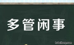 骂自己多管闲事的句子有哪些 骂自己多管闲事的成语