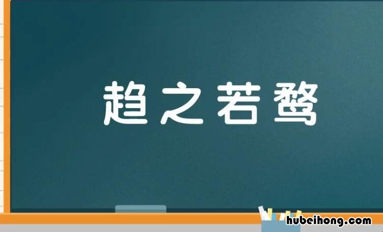 趋什么若鹜成语是什么 趋什么若鹜成语是什么意思怎么读
