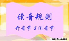 闭音节是什么意思 重读闭音节是什么意思